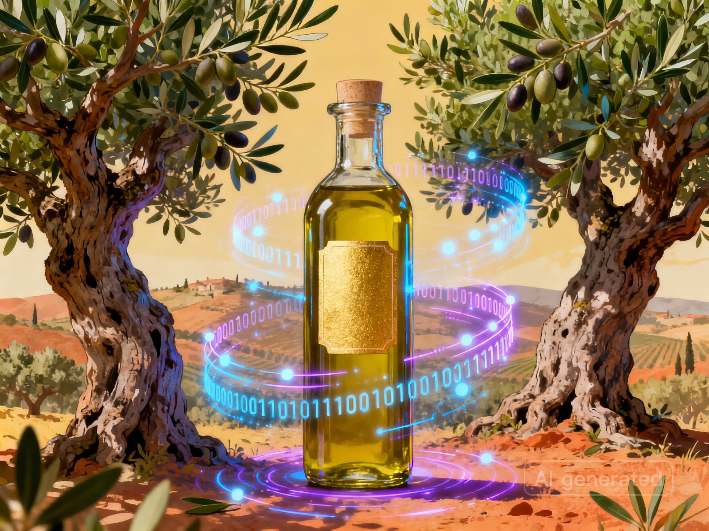 Olio toscano e blockchain: trasparenza e autenticità dal frantoio al consumatore