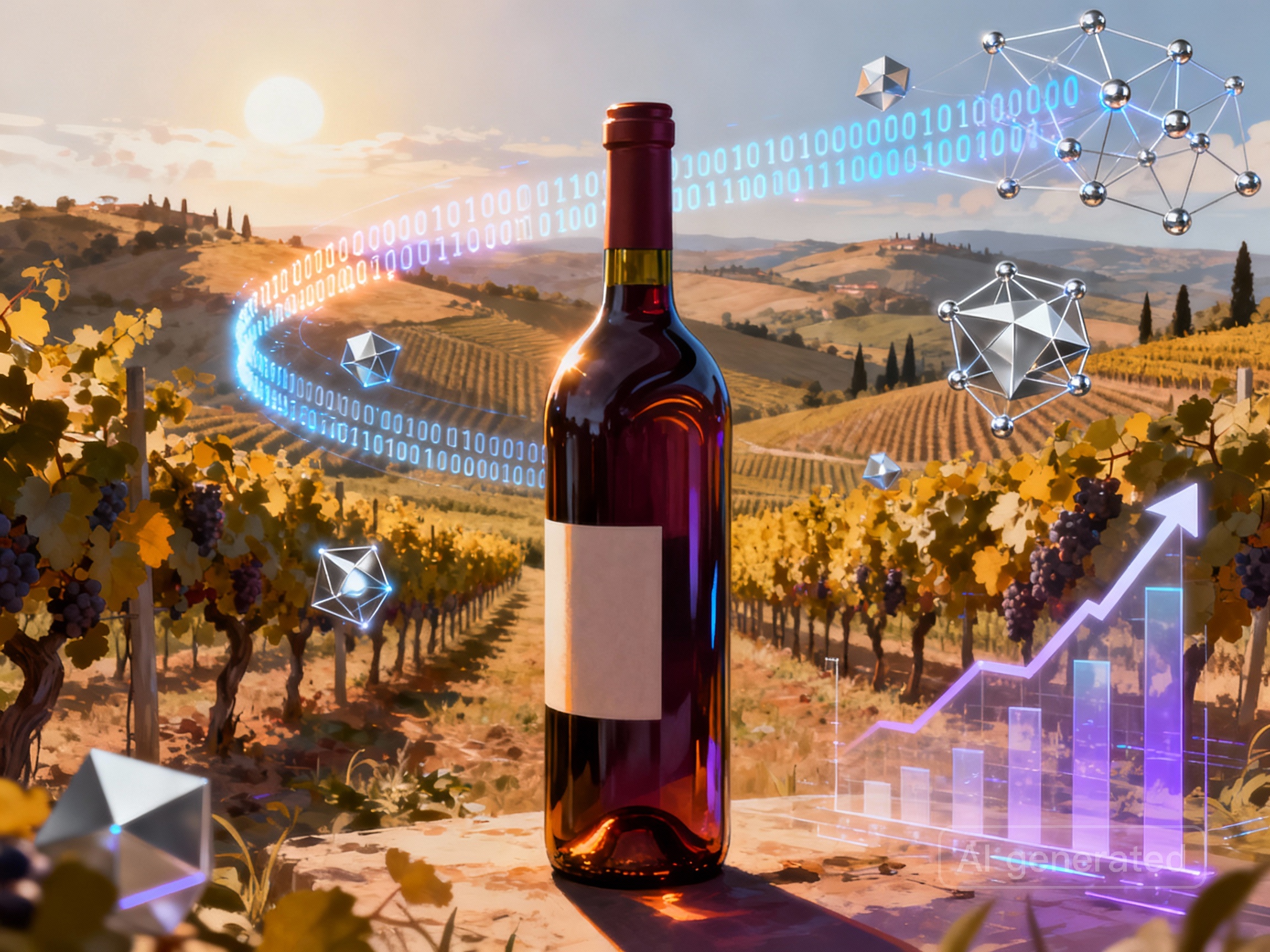Vino toscano e blockchain: nuove frontiere nella certificazione dell’origine